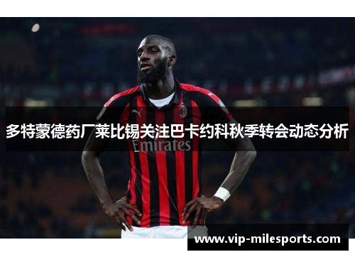 多特蒙德药厂莱比锡关注巴卡约科秋季转会动态分析