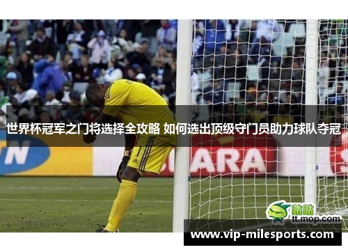 世界杯冠军之门将选择全攻略 如何选出顶级守门员助力球队夺冠